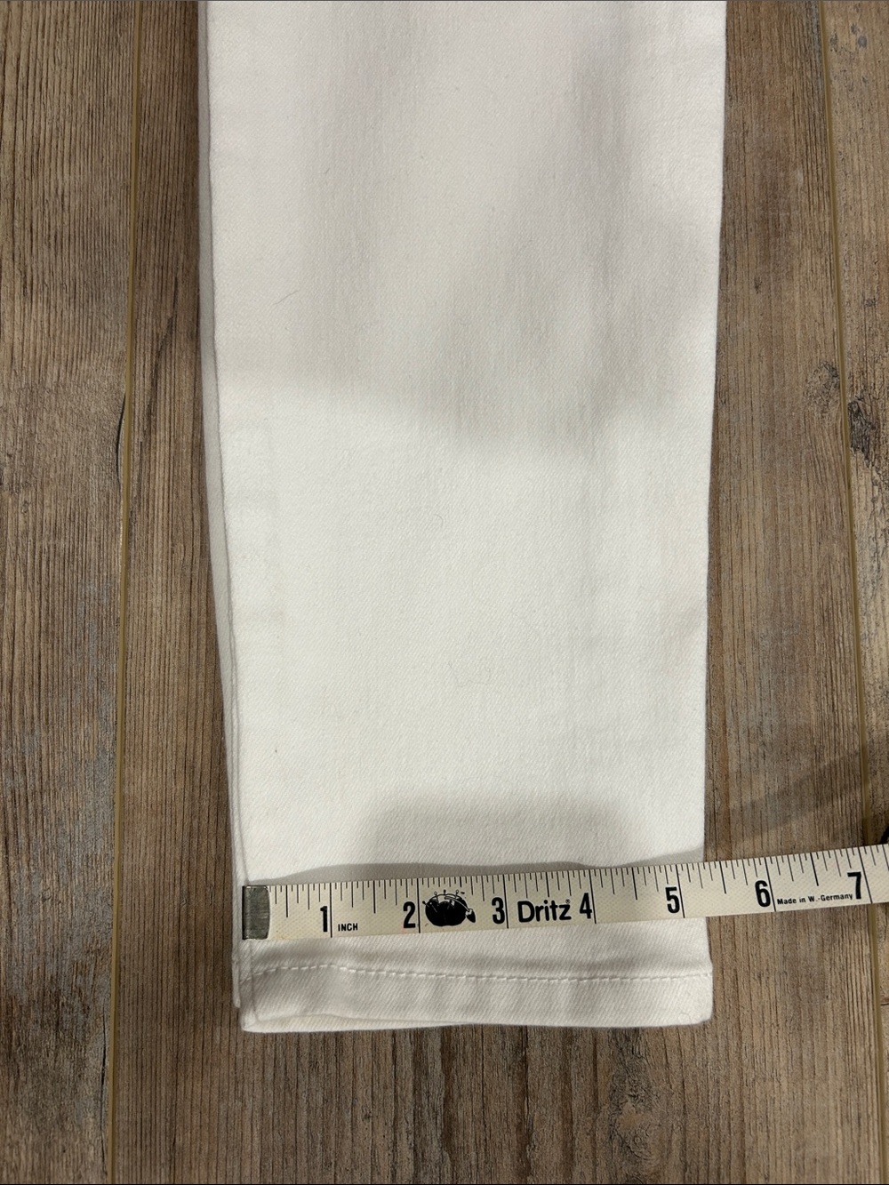 White High-Waist Skinny Jeans from Target Size 10 - Picture 11 of 11